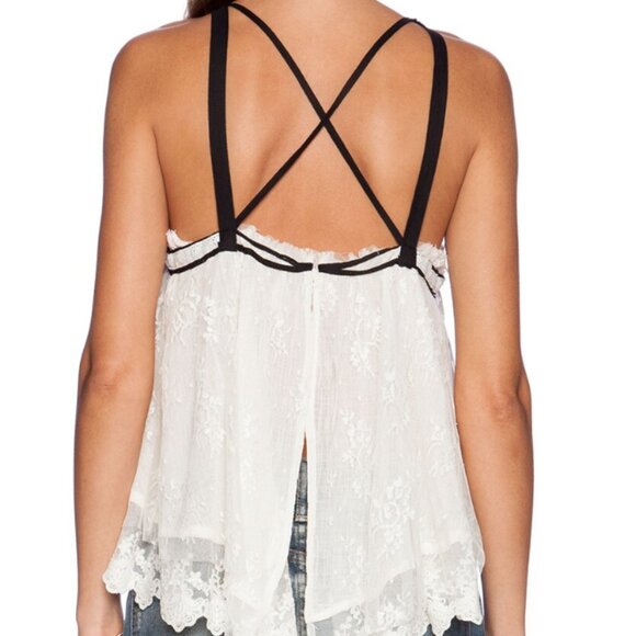 🎀FP Hearts Content Lace Tank Top EUC! - Picture 2 of 8